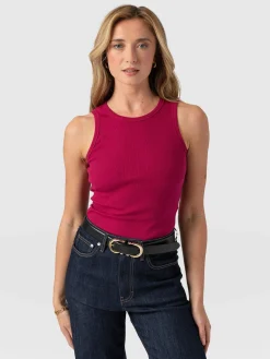 Nova Racer Vest - Fuchsia Pink