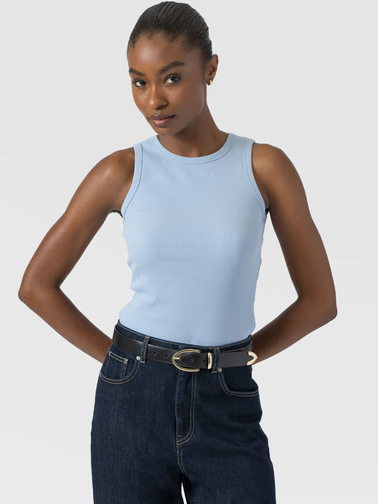 Nova Racer Vest - Powder Blue