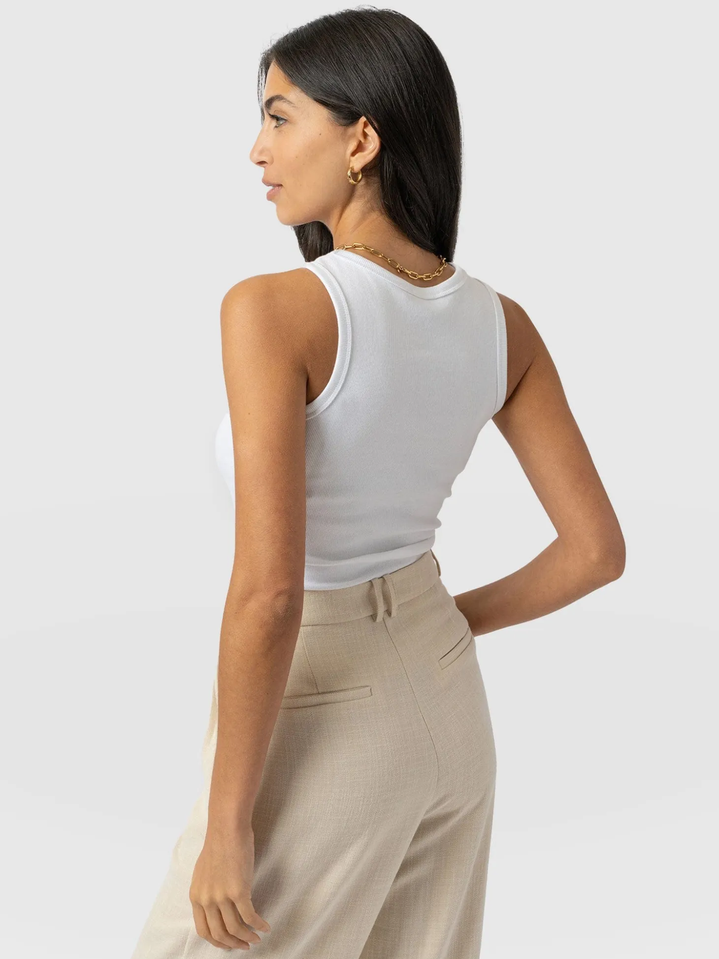 Nova Racer Vest - White
