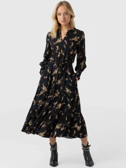 Olivia Zip Up Dress - Highland Paisley