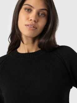 Oxford Cashmere Sweater - Black