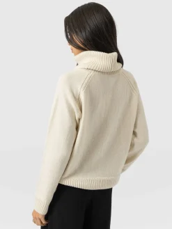 Oxford Cashmere Sweater - Cream