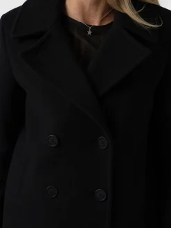 Quinn Pea Coat - Black