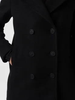 Quinn Pea Coat - Black