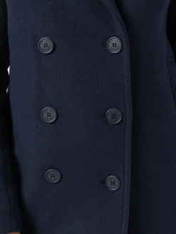 Quinn Pea Coat - Navy