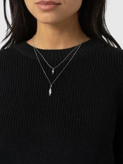 Remy Crop Sweater - Black