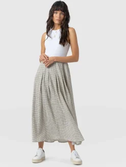 Renee Contrast Dress - Gingham