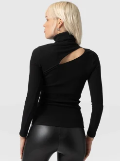 Reveal Turtle Neck - Black