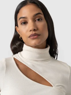 Reveal Turtle Neck - Cream