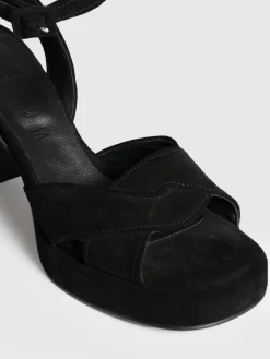 Roux Platform Heels - Black