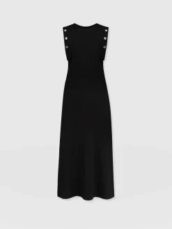 Rowan Dress - Black Eyelet