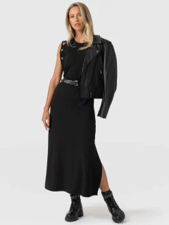 Rowan Dress - Black Eyelet