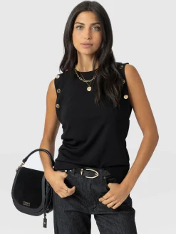 Rowan Tee - Black - Molten