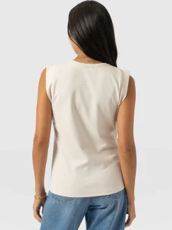 Rowan Tee - Cream - Molten