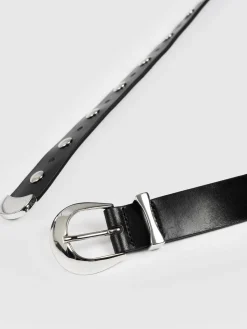 Roxie Studded Belt - Black