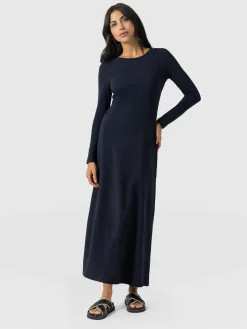 Runway Maxi Dress - Navy