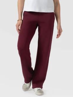 Runway Pant - Burgundy