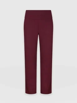 Runway Pant - Burgundy