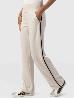 Runway Pant - Light Beige Stripe