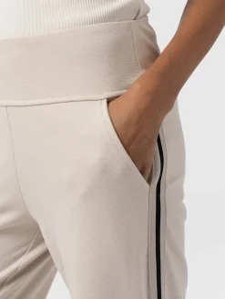 Runway Pant - Light Beige Stripe