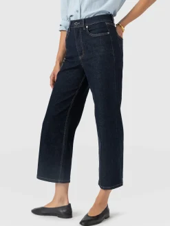 Rylie Crop Jean - Indigo