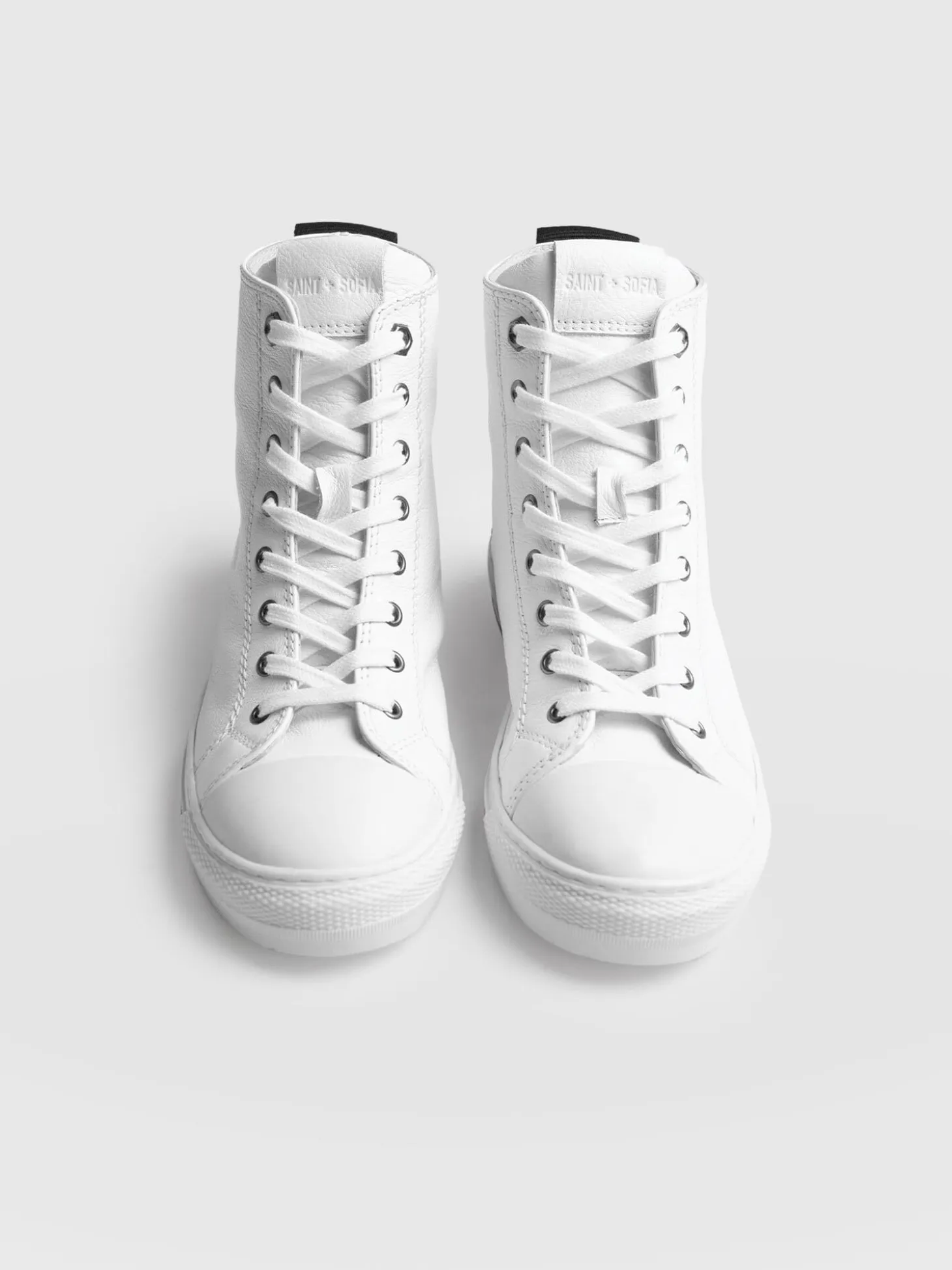 Skye High Top Sneaker - White