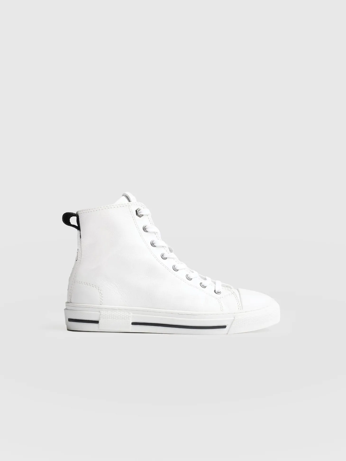 Skye High Top Sneaker - White