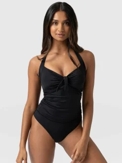 Sol Tankini Top - Black