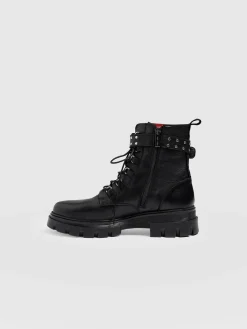 Southbank Studded Boot - Black