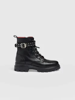 Southbank Studded Boot - Black