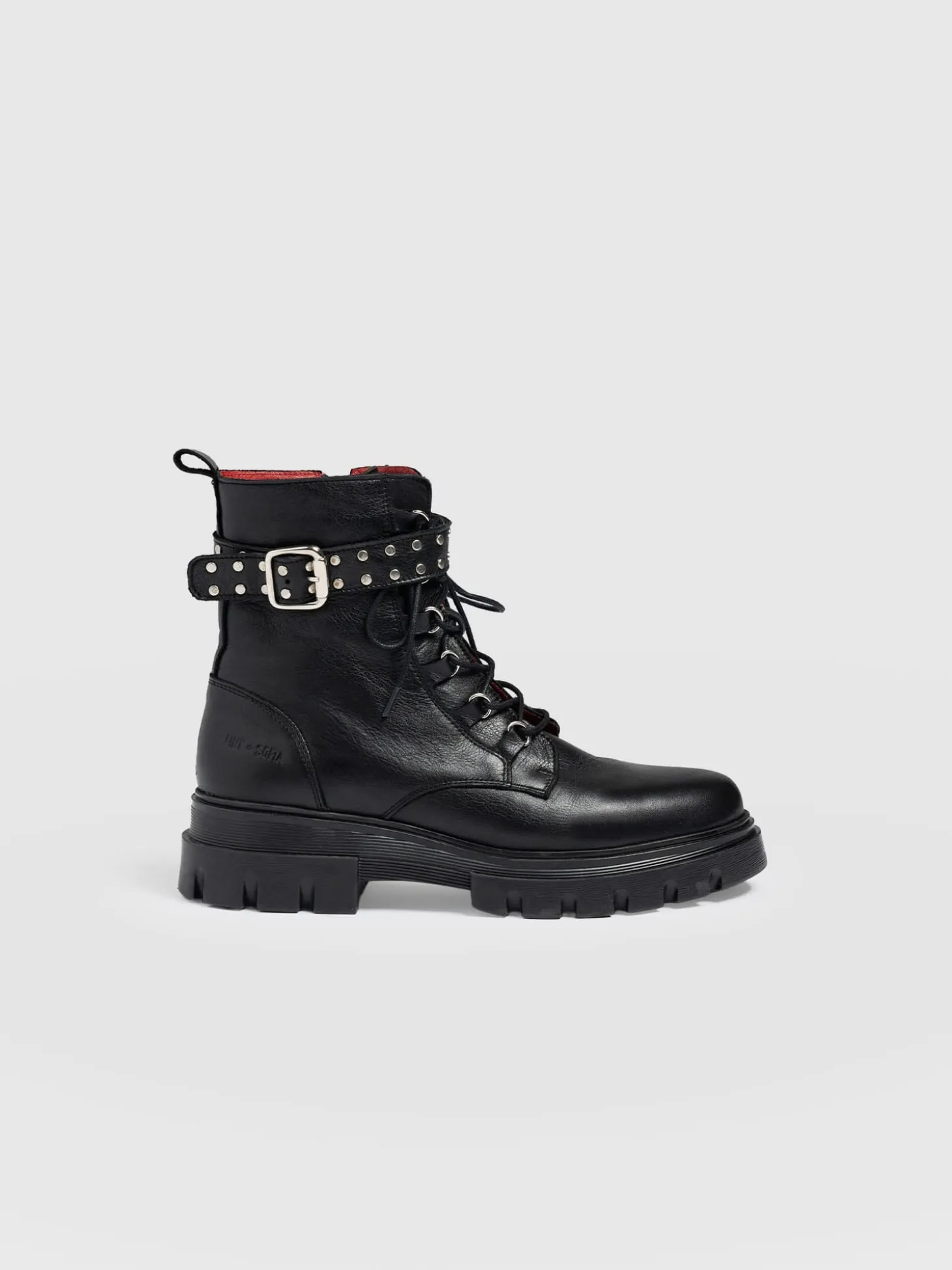 Southbank Studded Boot - Black