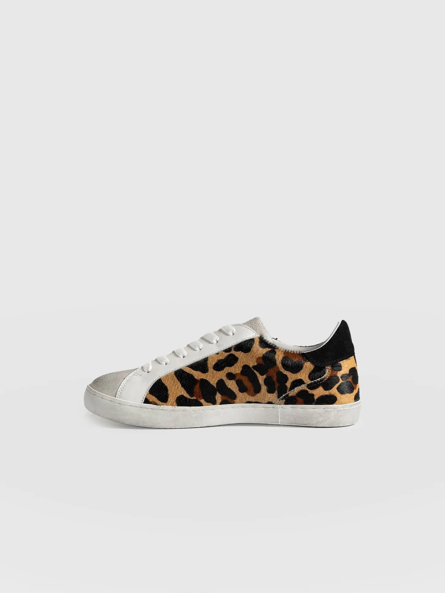Spitalfields Sneaker - Leopard/Star