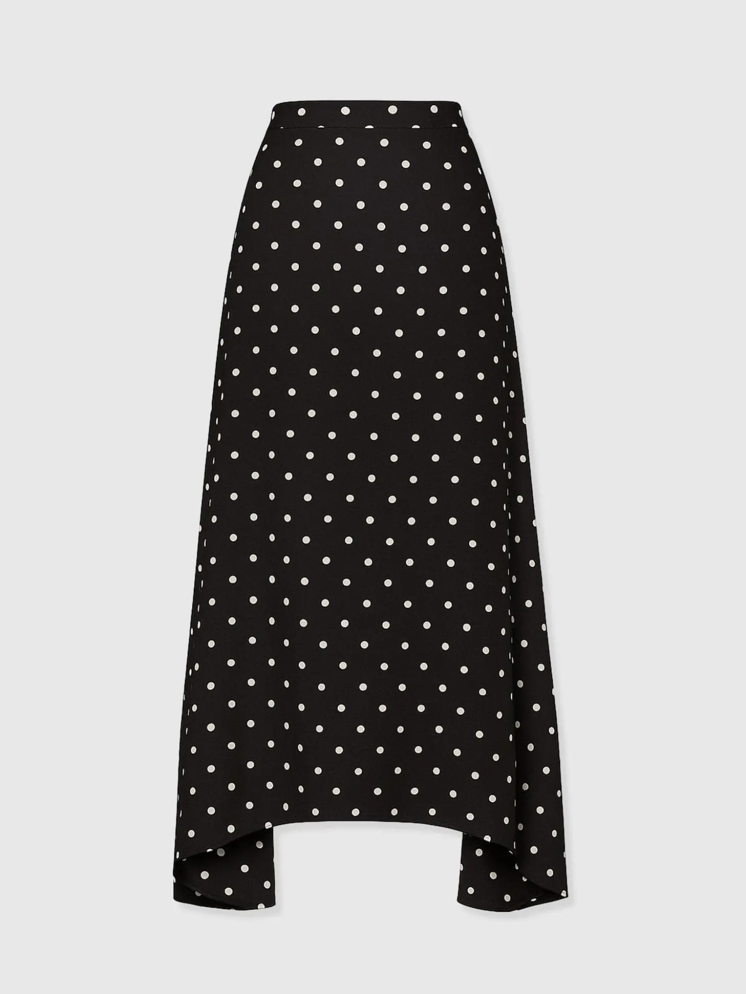 Sutton Skirt - Black Polka Dot
