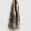 Sutton Skull Scarf - Beige