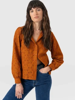 Tabitha Blouse - Tan