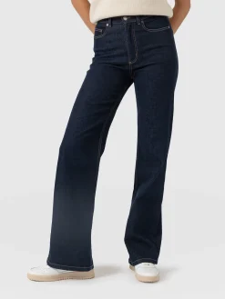 Wide Leg Jean - Indigo Blue