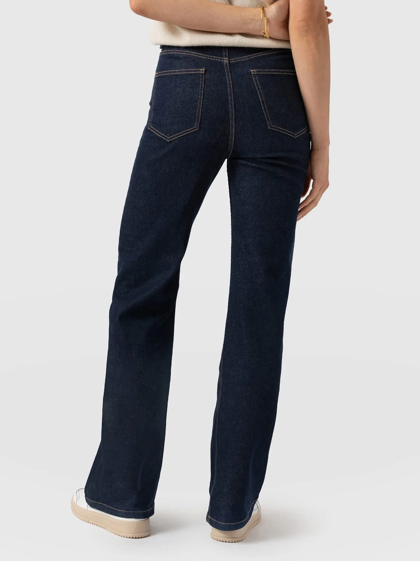 Wide Leg Jean - Indigo Blue