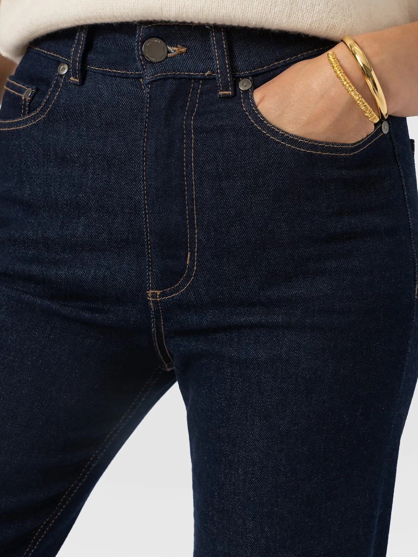 Wide Leg Jean - Indigo Blue